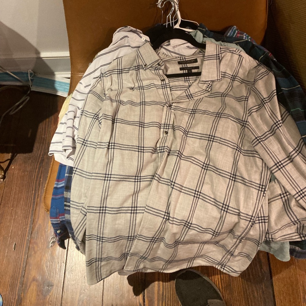 banana republic ultra soft flannel xl